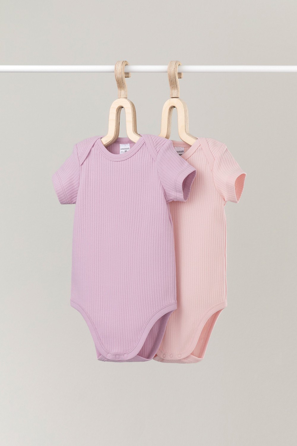 Боди для новорожденных, артикул: К 6525-2уп, цвет: розовый