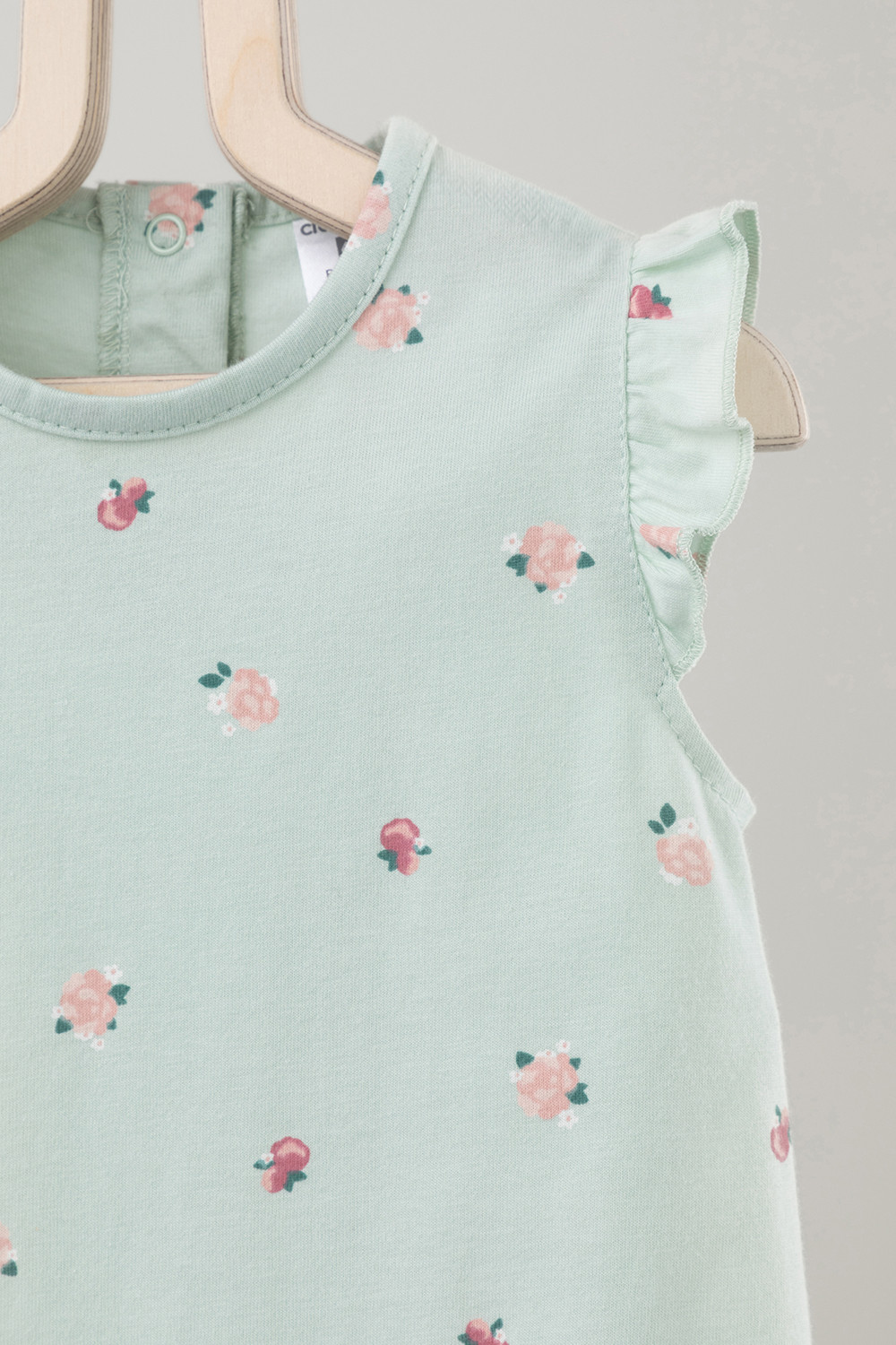 Боди для новорожденных, артикул: К 6176, цвет: голубой, фото 2