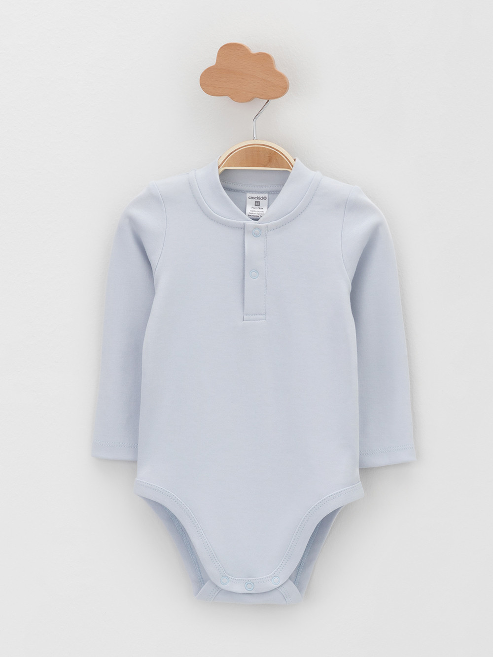 Боди для новорожденных, артикул: К 6542-2уп, цвет: светло-серый5, фото 2