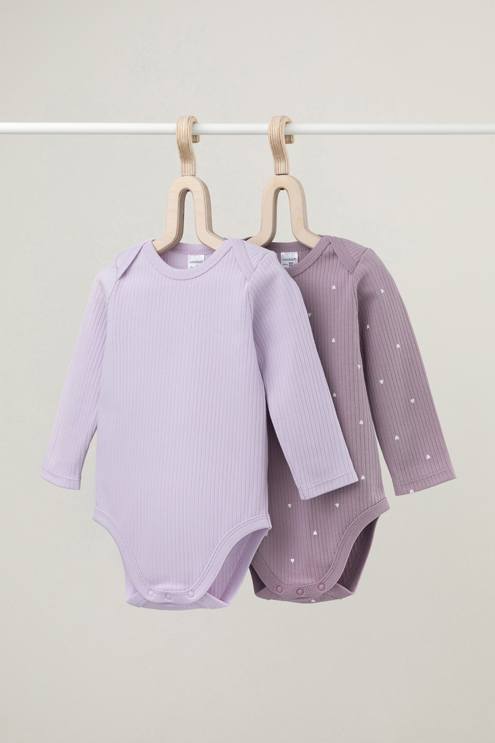 Боди для новорожденных, артикул: К 6526-2уп, цвет: фиолетовый, фото 2