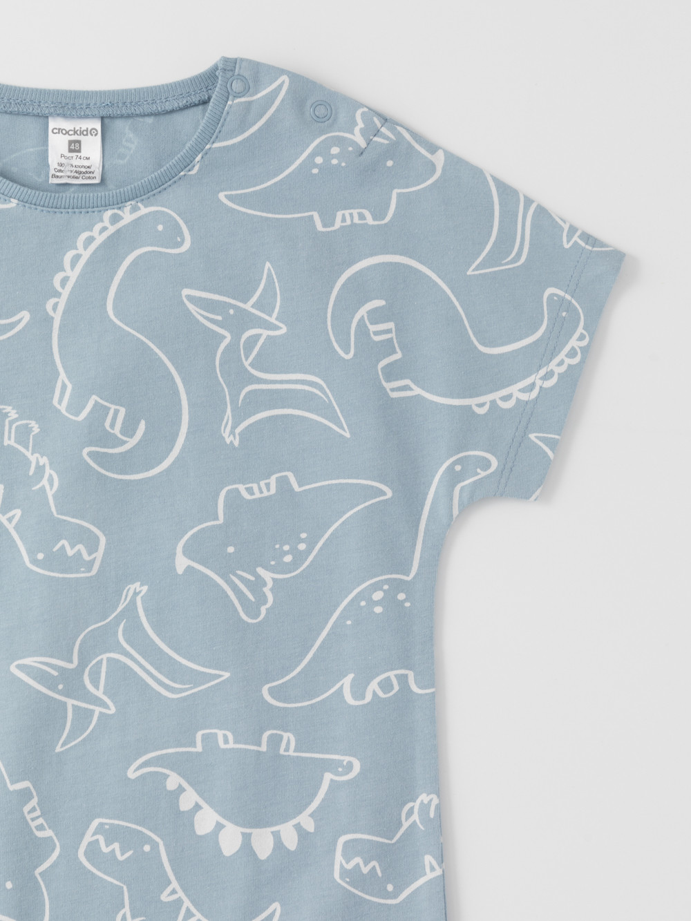 Боди для новорожденных, артикул: К 6294, цвет: синий, фото 2