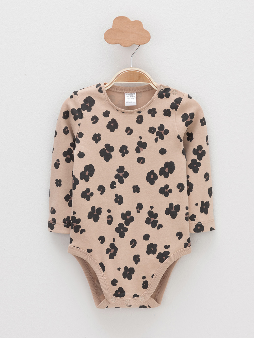 Боди для новорожденных, артикул: К 6087-2уп, цвет: бежевый, фото 2