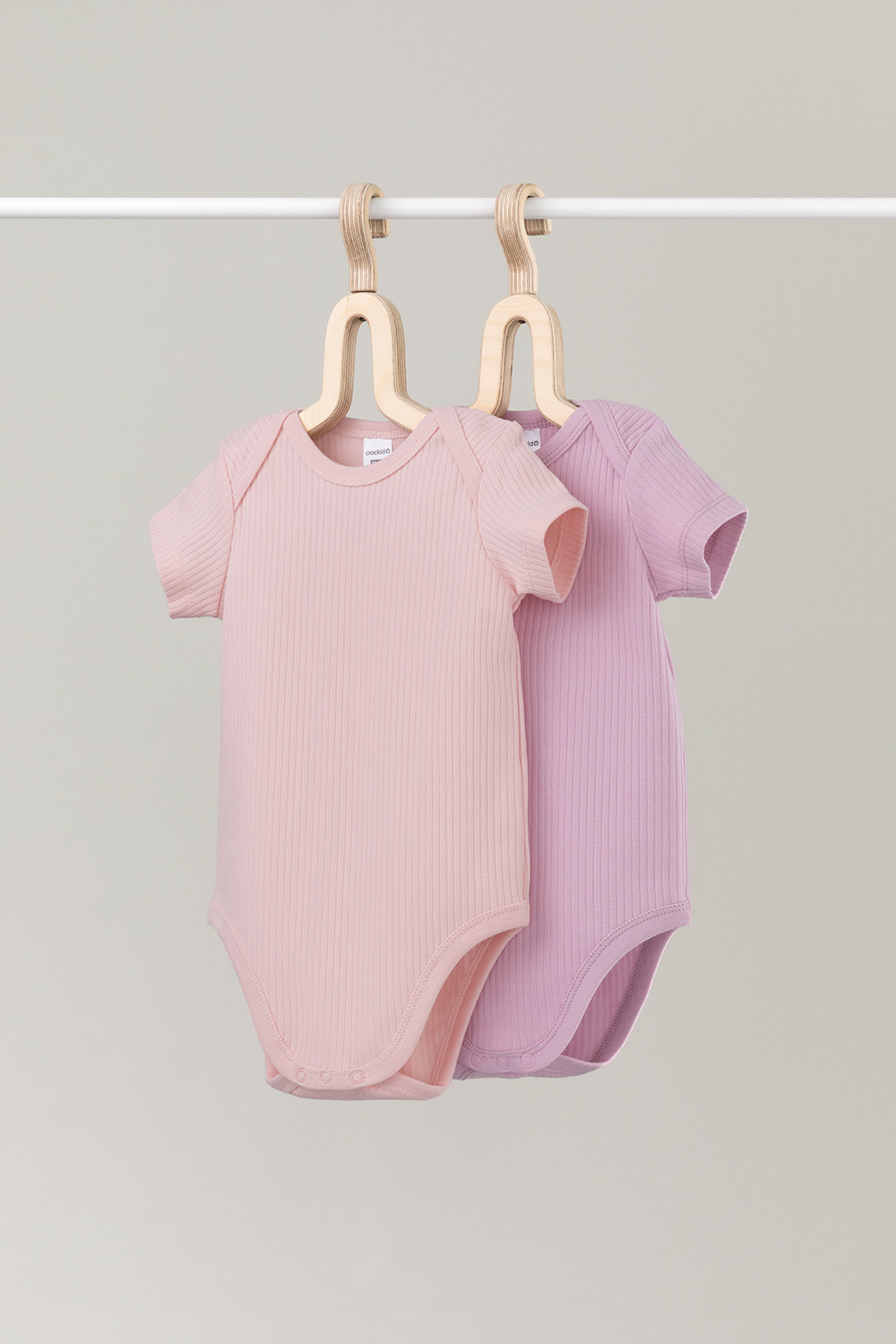 Боди для новорожденных, артикул: К 6525-2уп, цвет: розовый, фото 2