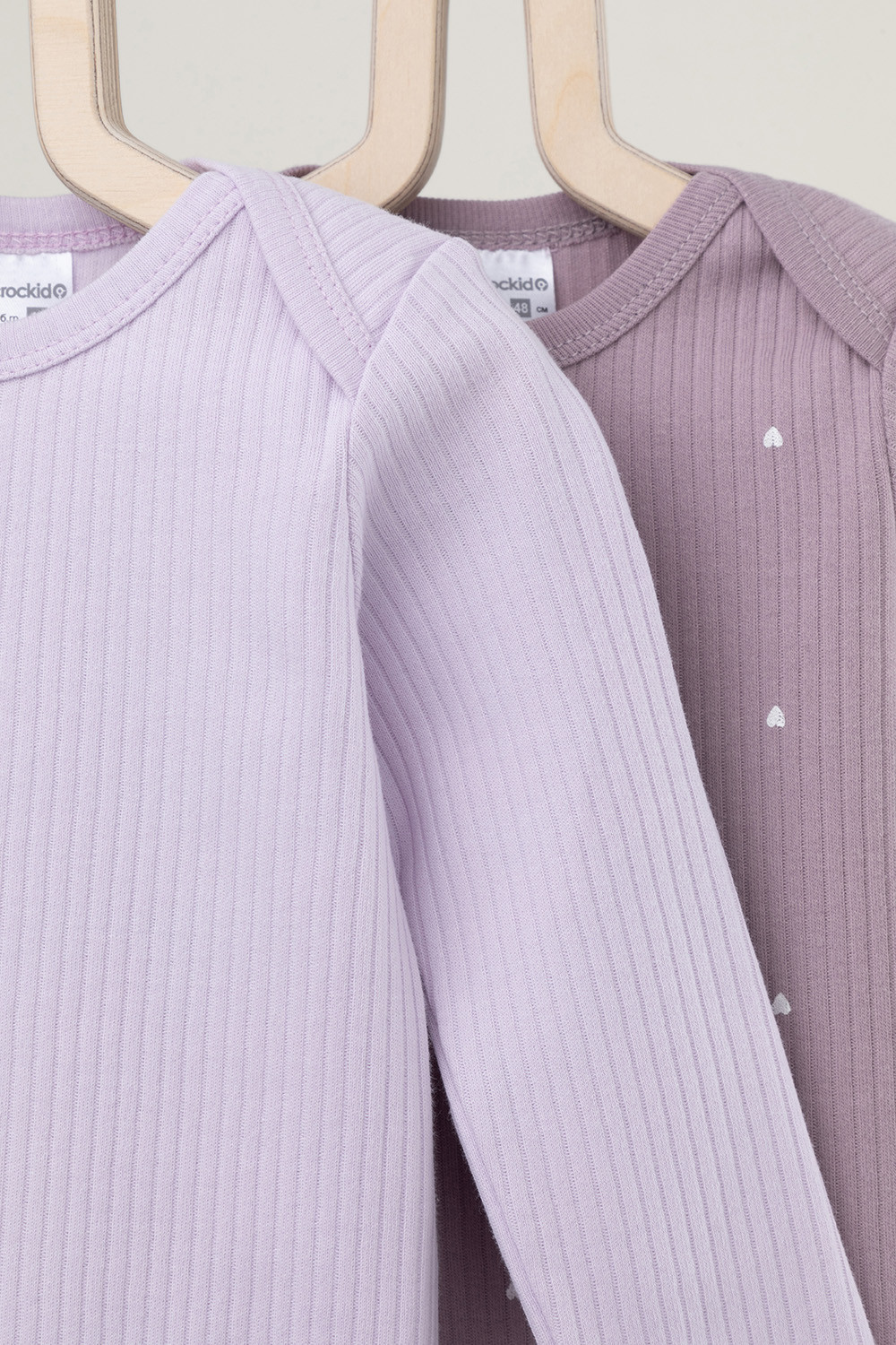 Боди для новорожденных, артикул: К 6526-2уп, цвет: фиолетовый, фото 3