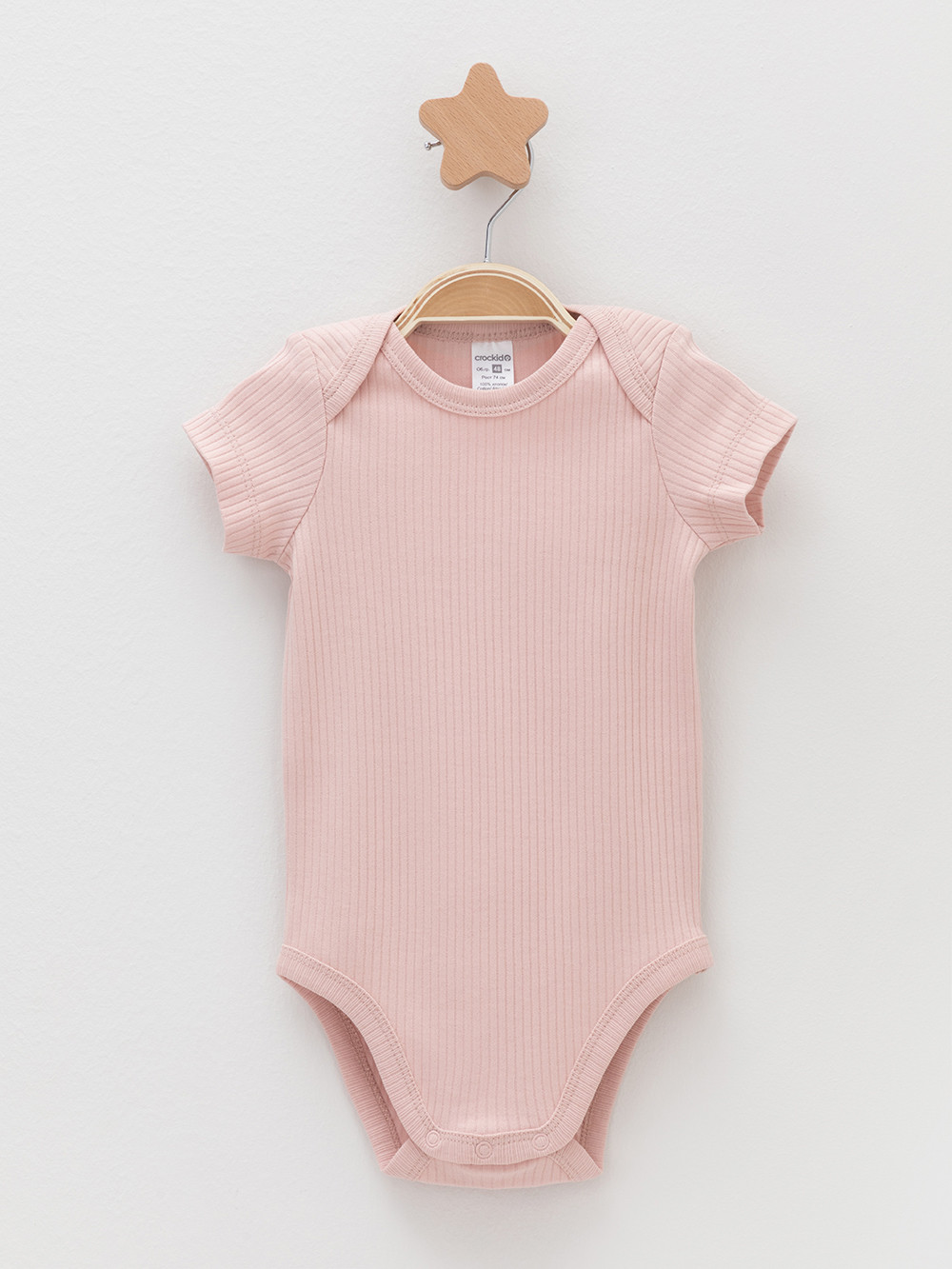 Боди для новорожденных, артикул: К 6525-2уп, цвет: розовый, фото 3