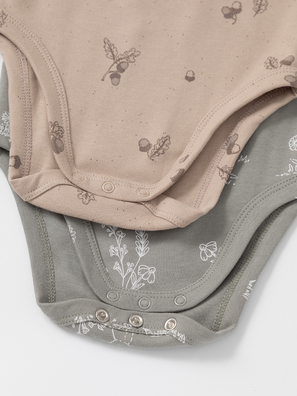 Боди для новорожденных, артикул: К 6540-2уп, цвет: хаки, фото 4