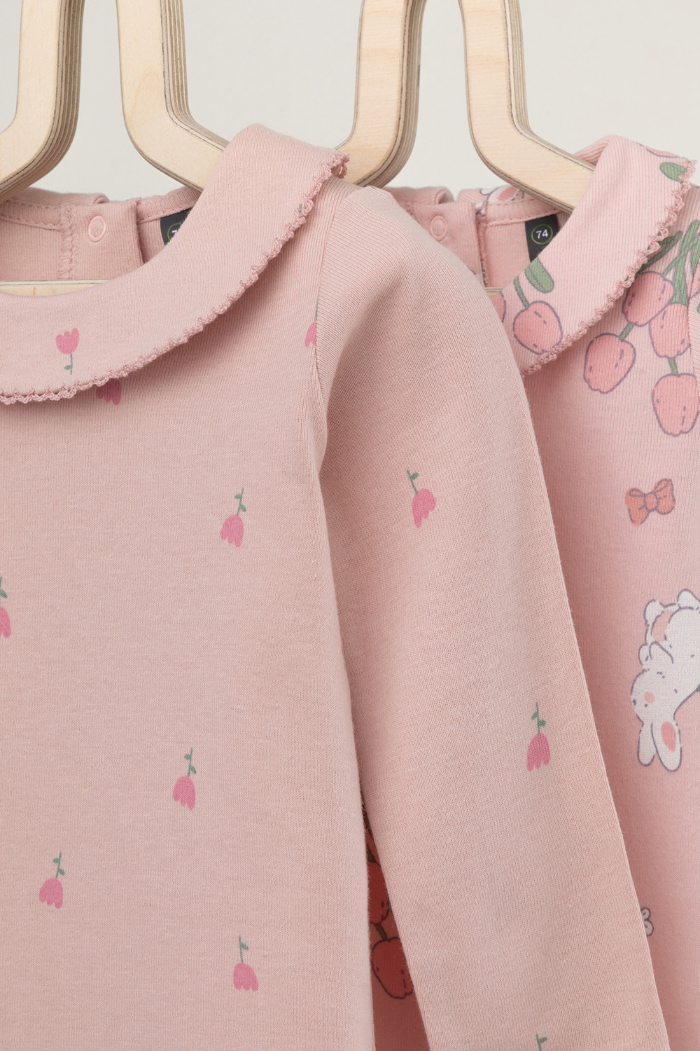 Боди для новорожденных, артикул: К 6539-2уп, цвет: розовый, фото 4