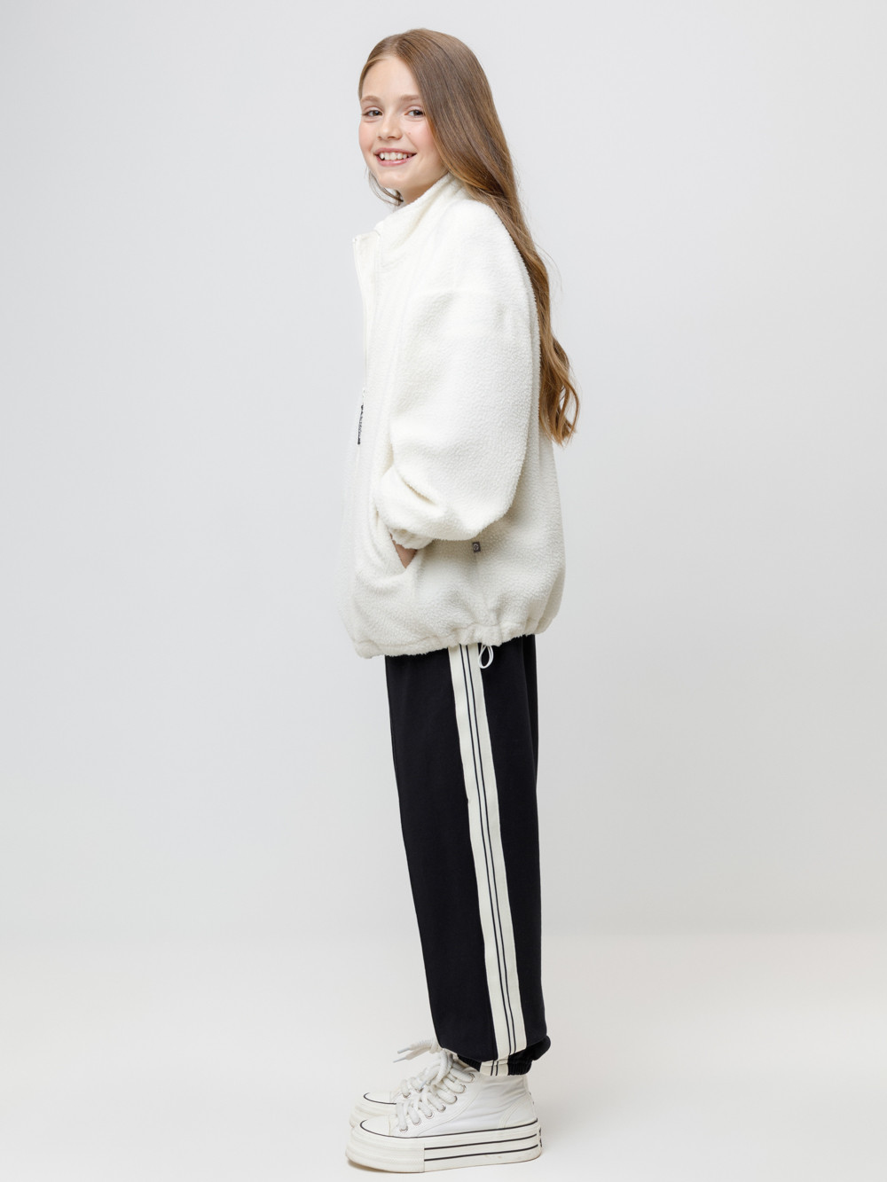 Куртка, артикул: ФЛ 34028/1 ГР, цвет: бежевый, фото 4