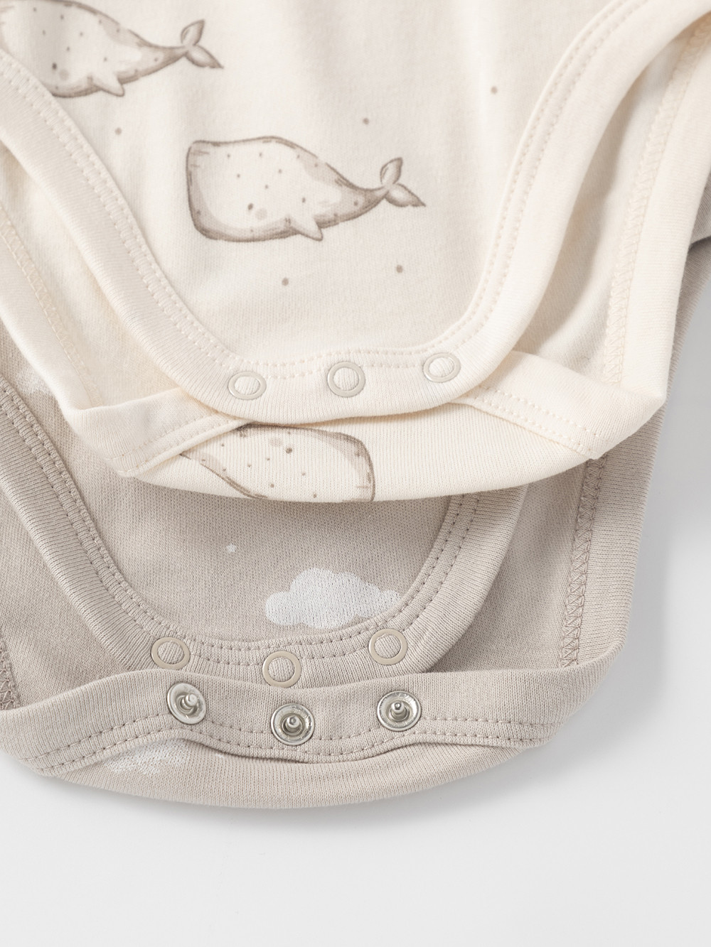 Боди для новорожденных, артикул: К 6543-2уп, цвет: светло-бежевый, фото 4