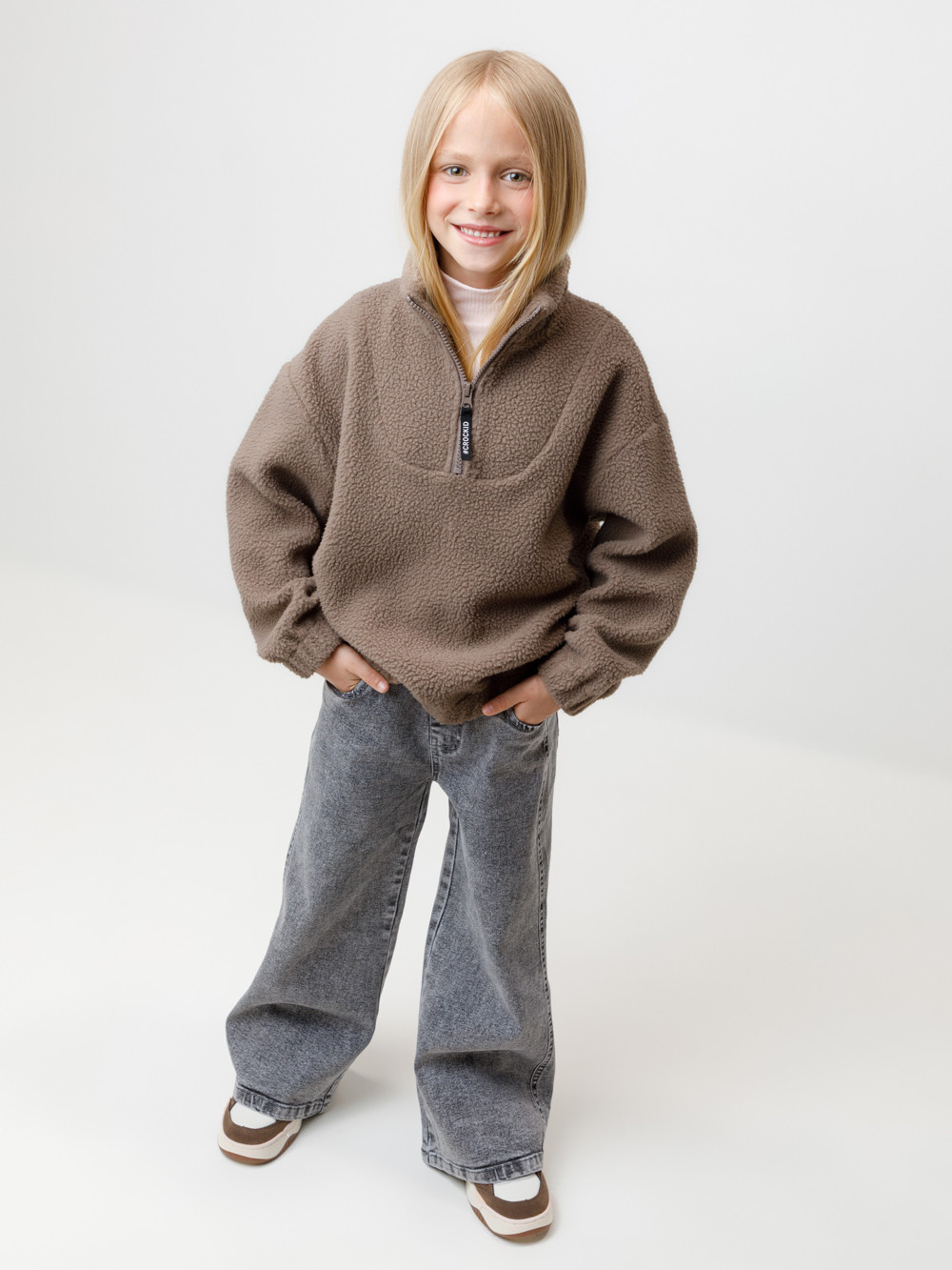 Куртка, артикул: ФЛ 30003/2 ГР, цвет: коричневый, фото 4