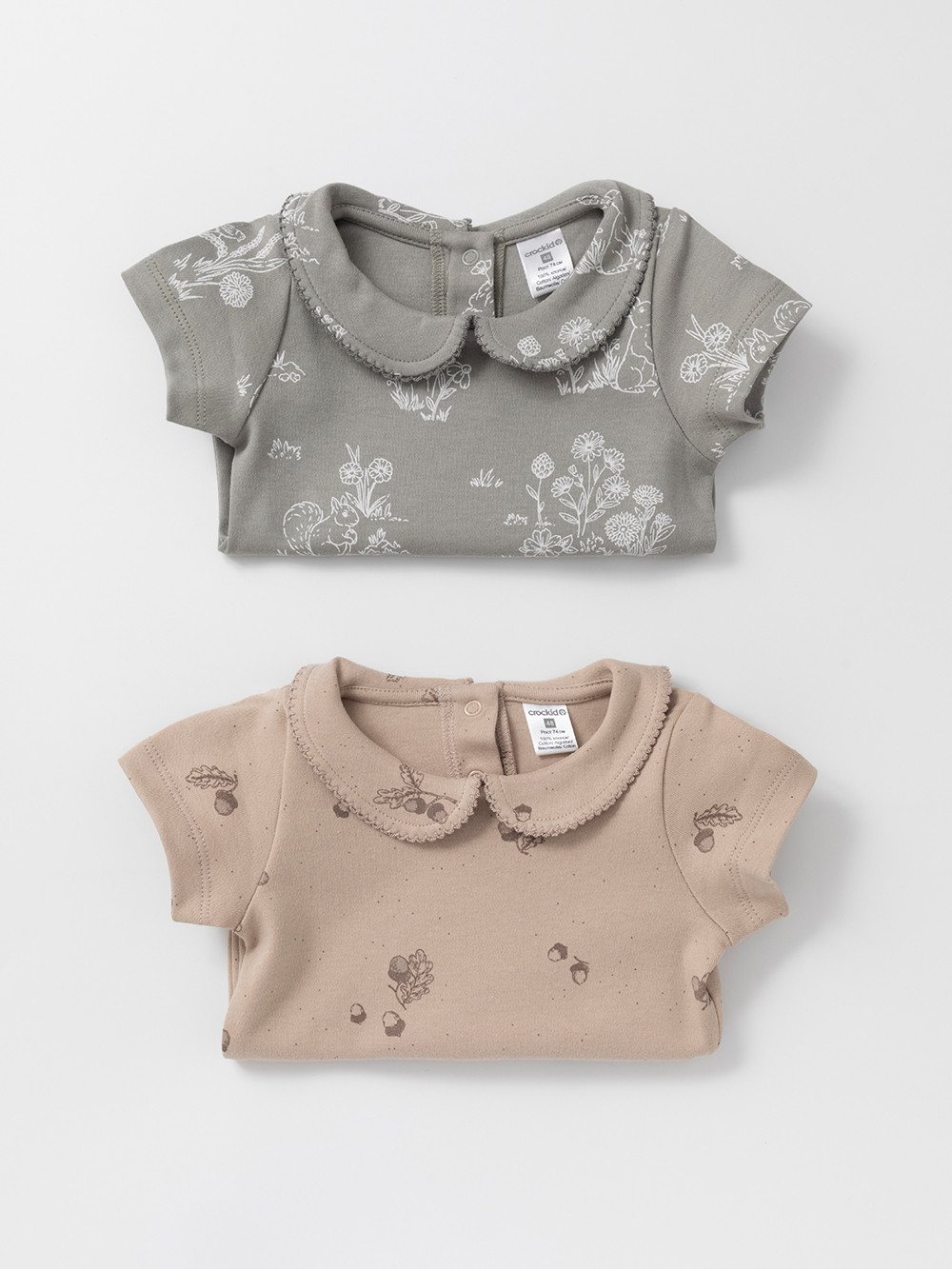 Боди для новорожденных, артикул: К 6540-2уп, цвет: хаки, фото 5