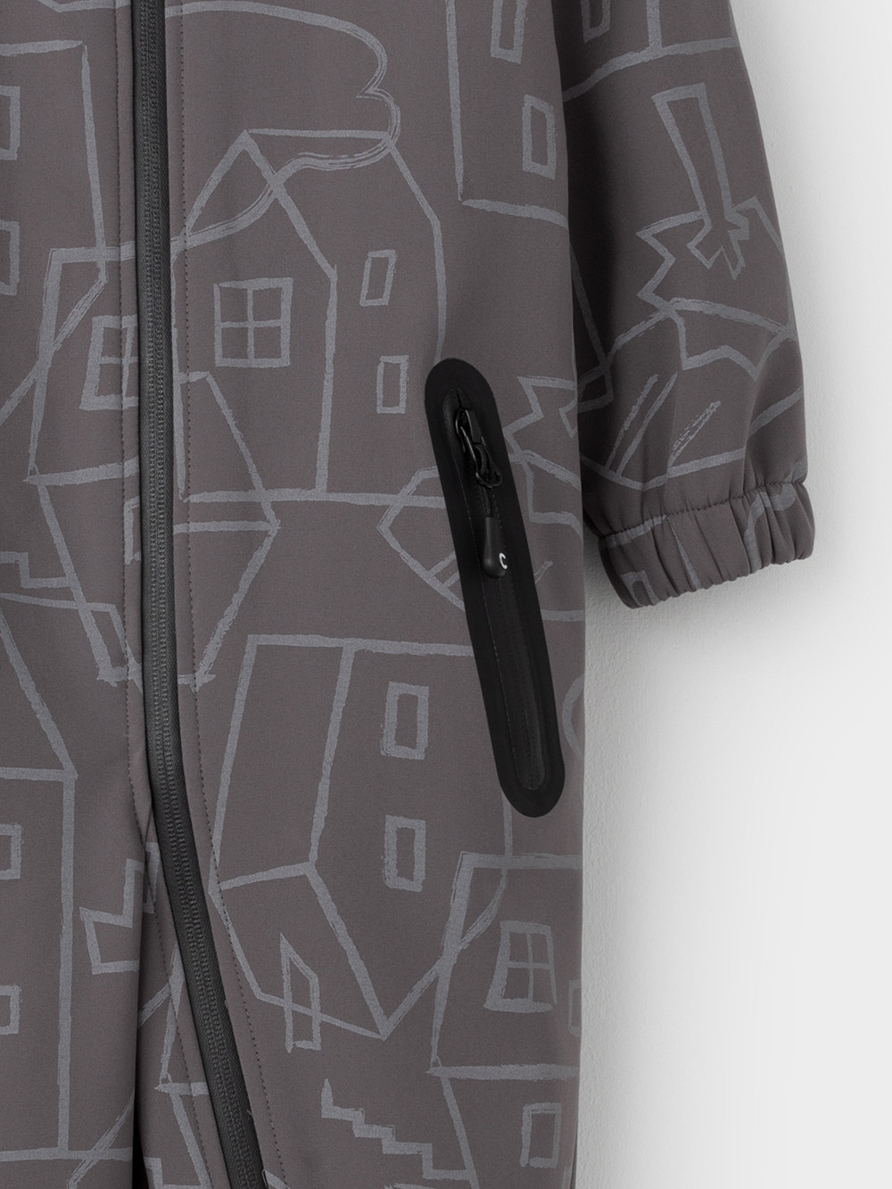 Комбинезоны утепленные для мальчика, артикул: ВК 60135/н/1 ГР, цвет: серый, фото 6