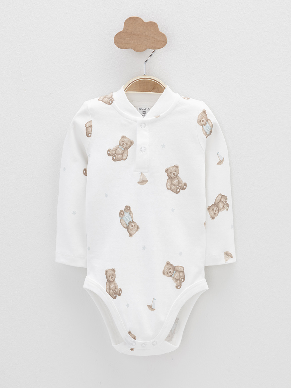 Боди для новорожденных, артикул: К 6542-2уп, цвет: бежевый, фото 6