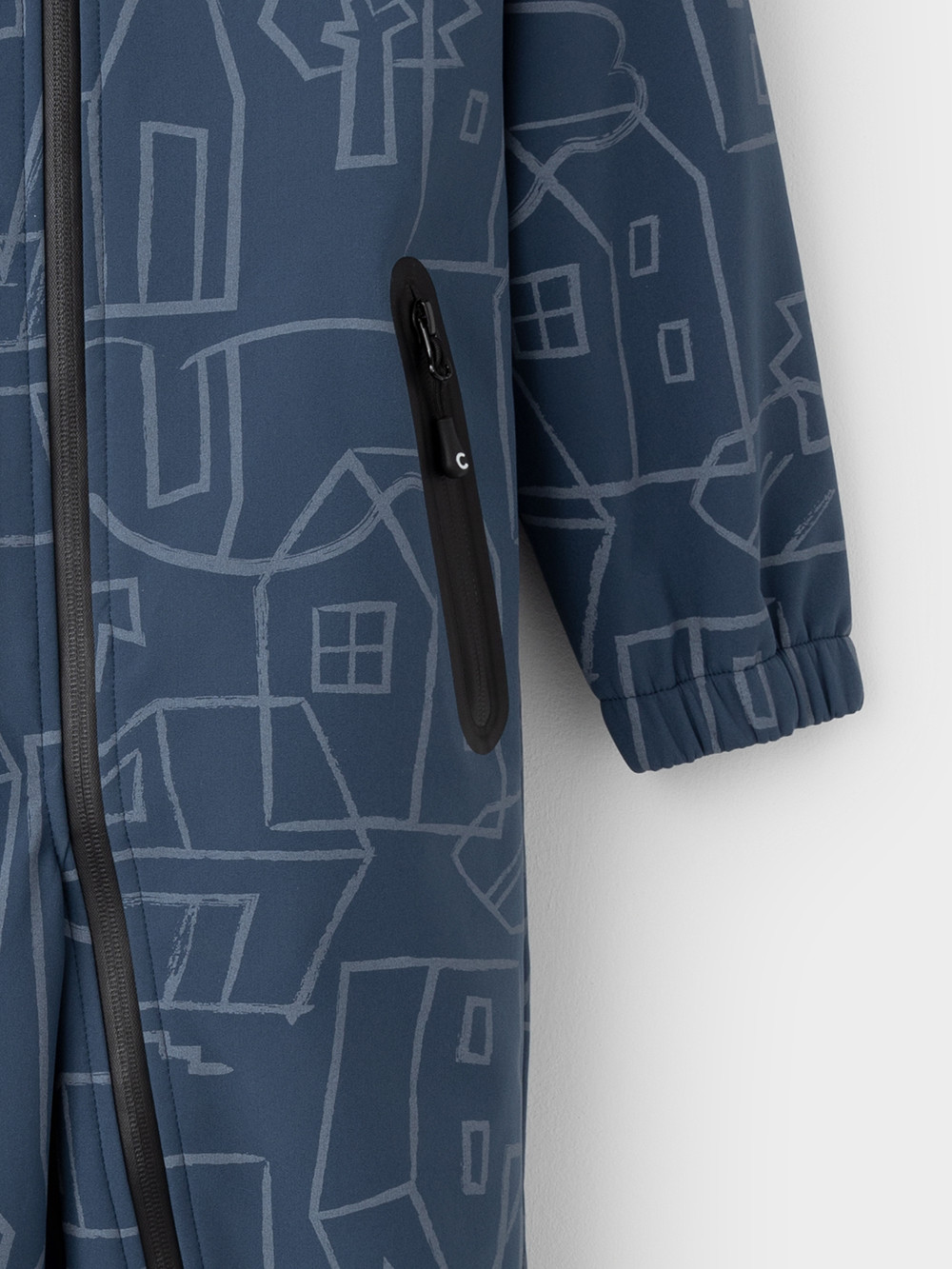 Комбинезоны утепленные для мальчика, артикул: ВК 60135/н/4 ГР, цвет: синий, фото 7