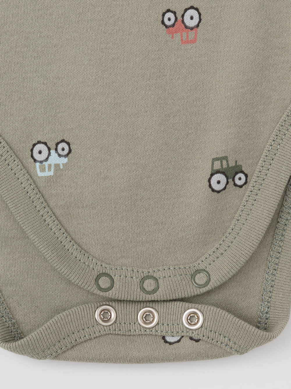 Боди для новорожденных, артикул: К 6087-2уп, цвет: хаки, фото 8