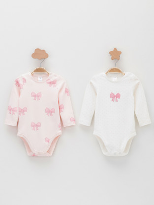 Боди для новорожденных, артикул: К 6087-2уп, цвет: сахар