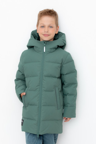 Пальто, плащи для мальчика, артикул: ВК 34070/5 УЗГ ( 98-122), цвет: зеленый
