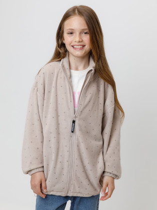 Куртка для девочки, артикул: ФЛ 34029/н/1 ГР, цвет: серый