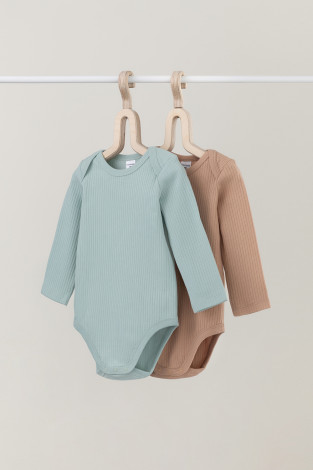 Боди для новорожденных, артикул: К 6526-2уп, цвет: голубой