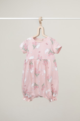 Боди для новорожденных, артикул: К 6495, цвет: розовый