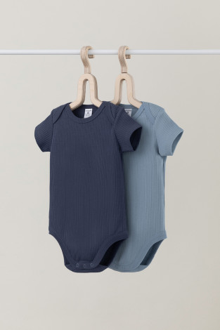Боди для новорожденных, артикул: К 6525-2уп, цвет: синий