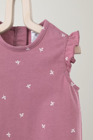 Боди для новорожденных, артикул: К 6176, цвет: розовый - 2 фото