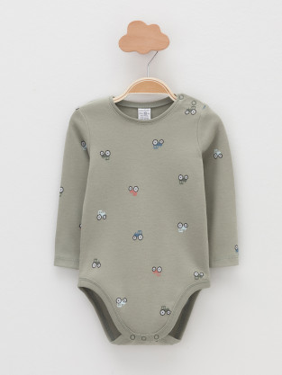 Боди для новорожденных, артикул: К 6087-2уп, цвет: хаки - 2 фото