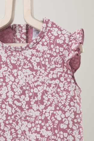 Боди для новорожденных, артикул: К 6176, цвет: розовый - 2 фото