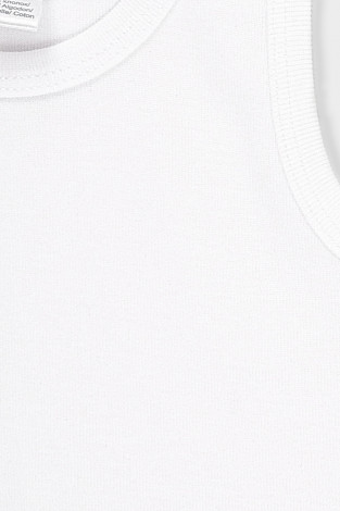 Майки для мальчика, артикул: К 1193-2уп, цвет: белый - 2 фото