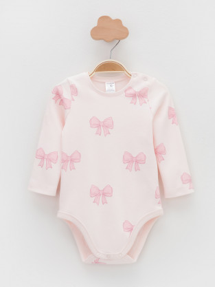 Боди для новорожденных, артикул: К 6087-2уп, цвет: сахар - 2 фото