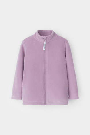 Куртка для девочки, артикул: ФЛ 34025/3 ГР, цвет: фиолетовый - 2 фото