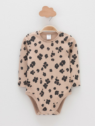 Боди для новорожденных, артикул: К 6087-2уп, цвет: бежевый - 2 фото