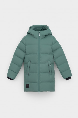 Пальто, плащи для мальчика, артикул: ВК 34070/5 УЗГ ( 98-122), цвет: зеленый - 2 фото