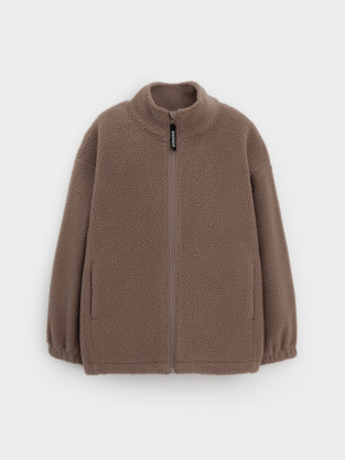 Куртка, артикул: ФЛ 34028/2 ГР, цвет: коричневый - 2 фото