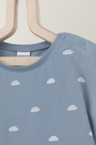 Боди для новорожденных, артикул: К 6294, цвет: синий - 2 фото