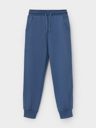 Брюки для мальчика, артикул: К 400563-1, цвет: синий - 2 фото