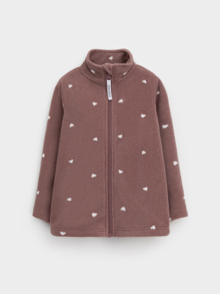 Куртка для девочки, артикул: ФЛ 34025/н/45 ГР, цвет: розовый - 2 фото